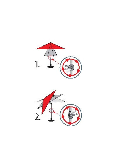 ACTIVE 320 cm Záhradný slnečník naklápací | DOPPLER