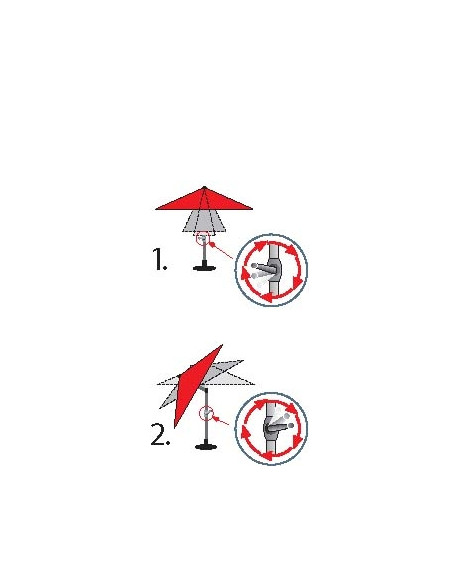ACTIVE 320 cm Záhradný slnečník naklápací | DOPPLER