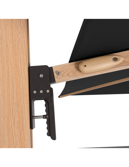 Záhradný slnečník Alu Wood 4x3m s bočnou tyčou | DOPPLER