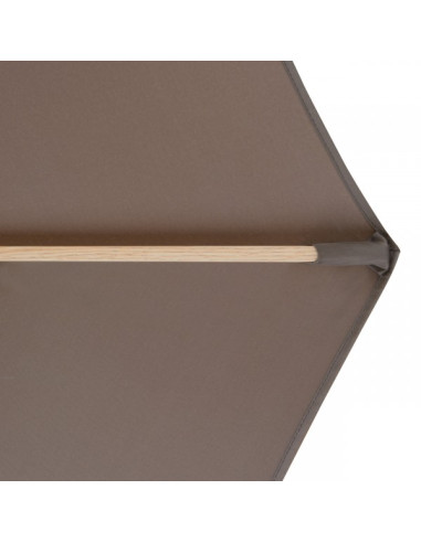 Alu Wood 3,5 m Záhradný slnečník stredový | DOPPLER