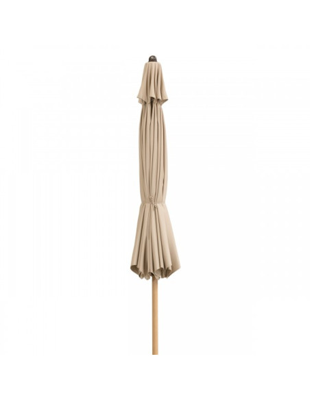 Alu Wood 3,5 m Záhradný slnečník stredový | DOPPLER