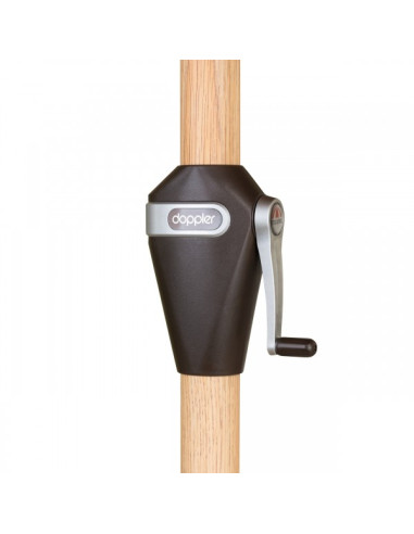 Alu Wood 3,5 m Záhradný slnečník stredový | DOPPLER