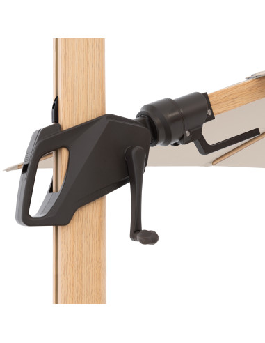 Záhradný slnečník Alu Wood 220 x 300 | DOPPLER