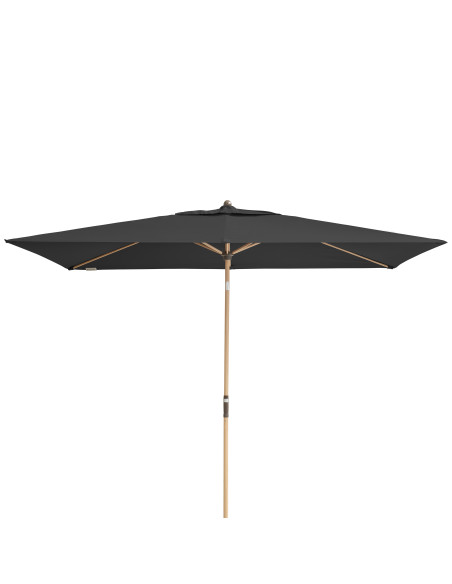 Alu Wood 210x140 cm Záhradný slnečník stredový | DOPPLER