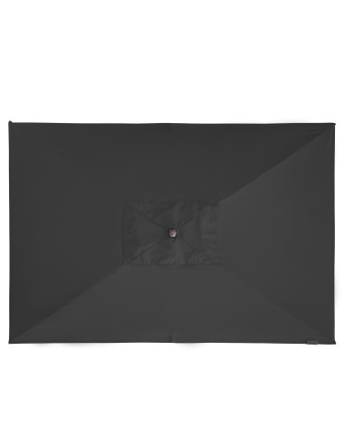 Alu Wood 210x140 cm Záhradný slnečník stredový | DOPPLER