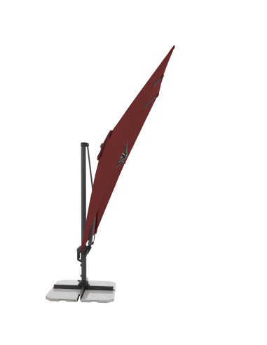 ACTIVE 310 x 210 cm moderný slnečník s bočnou nohou| DOPPLER