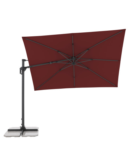 ACTIVE 310 x 210 cm moderný slnečník s bočnou nohou| DOPPLER