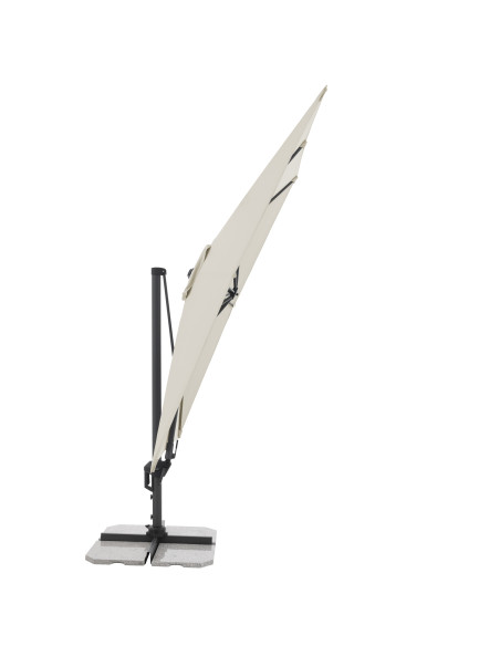 ACTIVE 310 x 210 cm moderný slnečník s bočnou nohou| DOPPLER