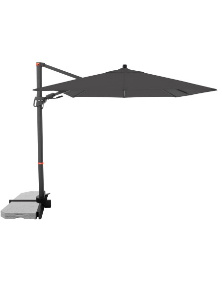 myZone 210 x 210 cm slnecnik s bočnou tyčou | DOPPLER