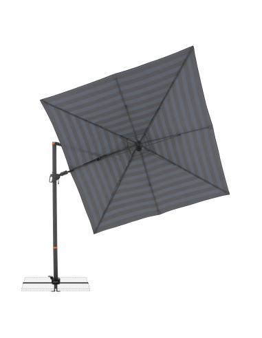 myZone 280 x 280 cm slnecnik s bočnou tyčou | DOPPLER