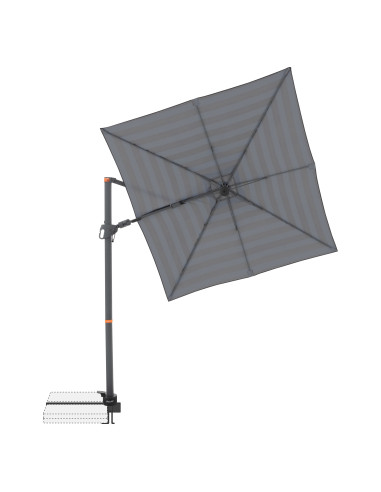 myZone 210 x 210 cm slnecnik s bočnou tyčou | DOPPLER