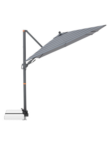 myZone 210 x 210 cm slnecnik s bočnou tyčou | DOPPLER