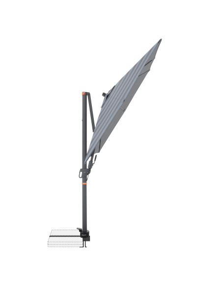 myZone 210 x 210 cm slnecnik s bočnou tyčou | DOPPLER