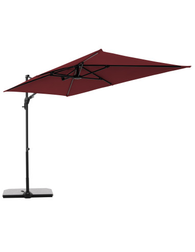 ACTIVE 240 x 135 cm moderný slnečník s bočnou nohou| DOPPLER