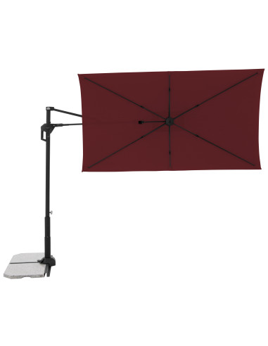 ACTIVE 240 x 135 cm moderný slnečník s bočnou nohou| DOPPLER