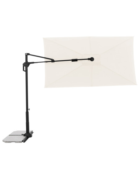 ACTIVE 240 x 135 cm moderný slnečník s bočnou nohou| DOPPLER