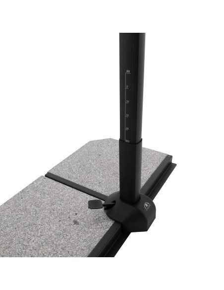 ACTIVE 240 x 135 cm moderný slnečník s bočnou nohou| DOPPLER