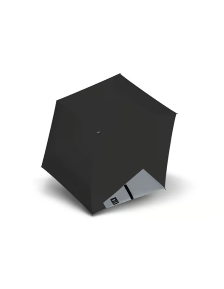 Knirps MINI Duomatic Refkective Black - dizajnovy automatický dáždnik | Doppler