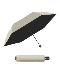 Zero Magic Sun Macadamia Beige/ Black | Automatický dáždnik | Doppler