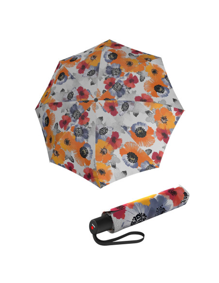 Knirps A 200 Medium Duomatic Poppy - elegantní plne automatický deštník | Doppler