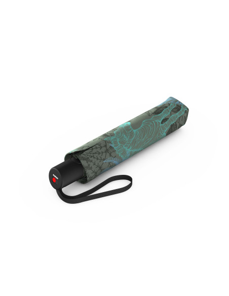 Knirps A 200 Medium Duomatic Savannah Emerald- elegantní plne automatický dáždnik| Doppler
