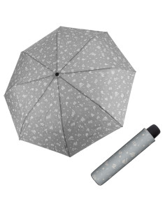 Hit Mini Cool Grey | Dámsky skladací dáždnik | Doppler