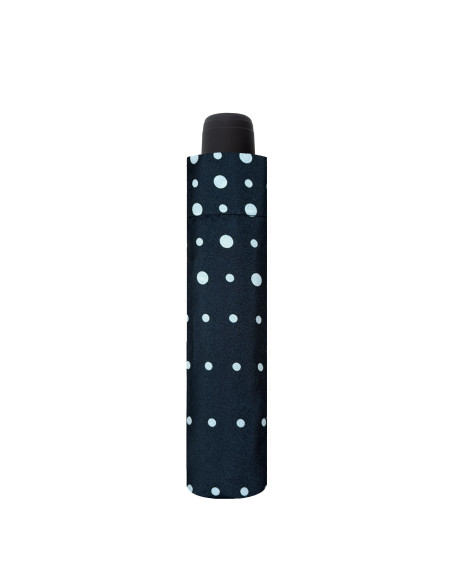 Hit Mini Dots Black | Dámsky skladací dáždnik | Doppler
