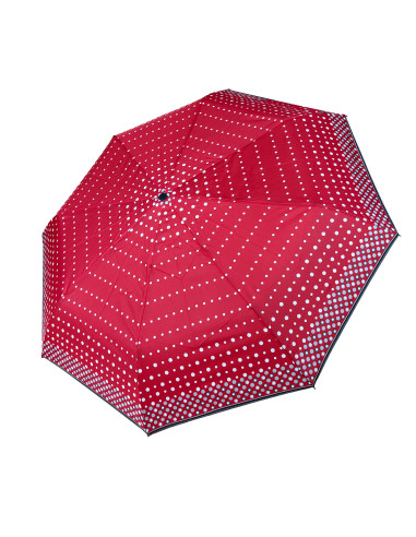 Hit Mini Dots red | Dámsky skladací dáždnik | Doppler