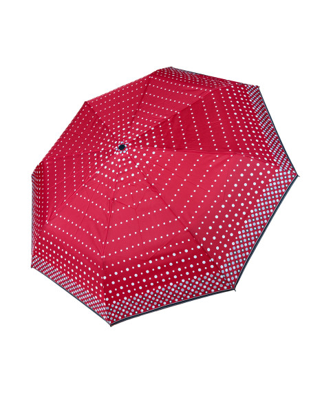 Hit Mini Dots red | Dámsky skladací dáždnik | Doppler
