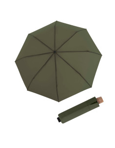 Timber manual Olive- skládací dáždnik | DOPPLER