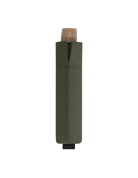 Timber manual Olive- skládací dáždnik | DOPPLER
