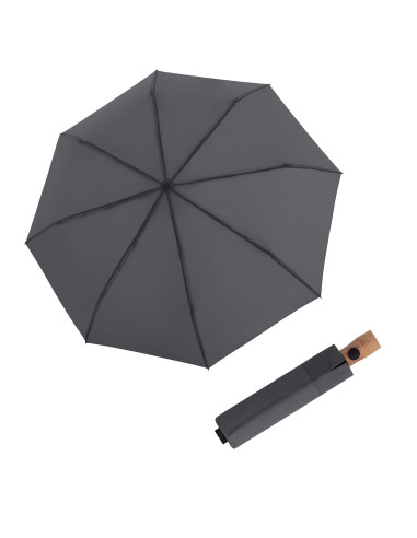 Timber duomatic Dark Grey - skládací dáždnik | DOPPLER