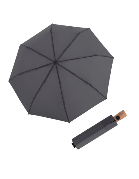 Timber duomatic Dark Grey - skládací dáždnik | DOPPLER