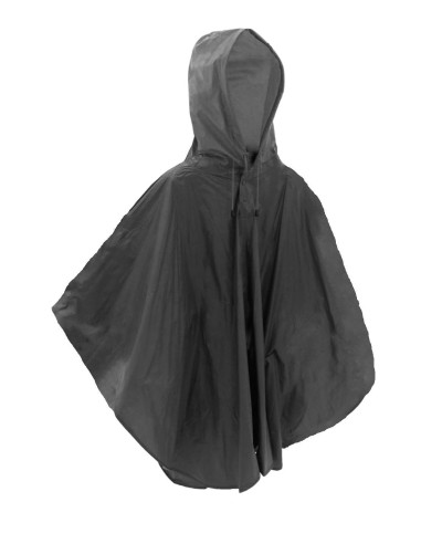 Pončo pre dospelých do 150 cm veľ. XS/S sivé | Doppler