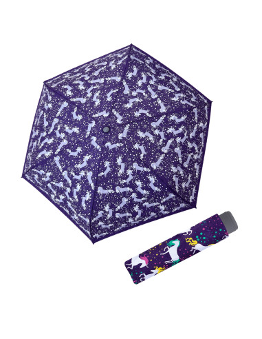 Kids Mini light Unicorn - detský skládací dáždnik | Doppler