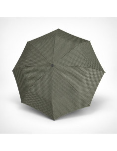 Knirps Chrome Matt Duomatic Melange Grey | Doppler