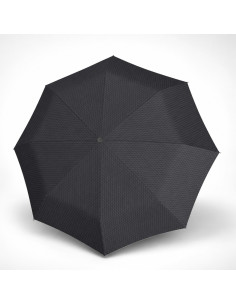 Knirps Chrome Matt Duomatic Melange Grey | Doppler