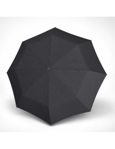 Knirps Chrome Matt Duomatic Melange Grey | Doppler