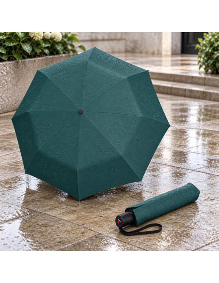 Knirps A 200 Medium Duomatic Olive - elegantní plne automatický dáždnik | Doppler