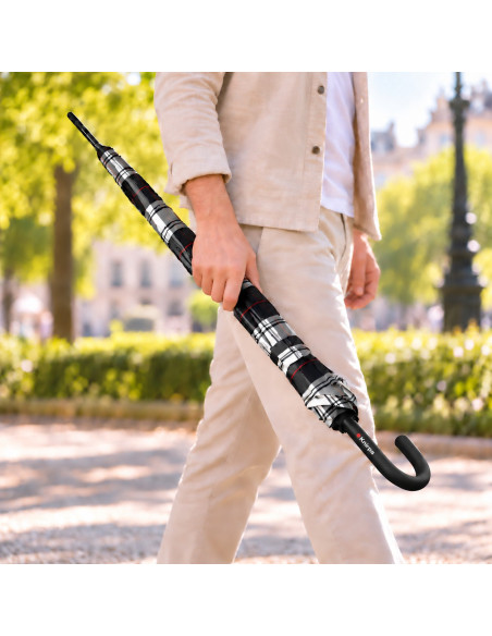 Knirps T.760 black | elegantný holový vystreľovací dáždnik | Doppler