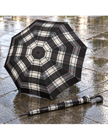Knirps T.760 black | elegantný holový vystreľovací dáždnik | Doppler