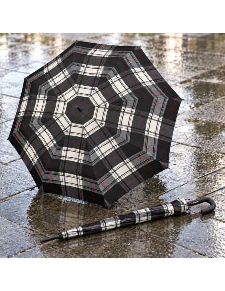 Knirps T.760 black | elegantný holový vystreľovací dáždnik | Doppler