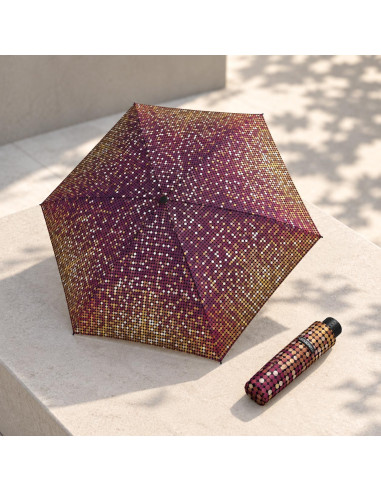 Fiber Havanna Flowery | Dámsky skladací dáždnik | Doppler CZ