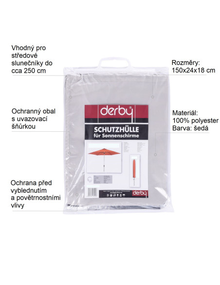 Slnečníkový obal Basic do 250 cm | Doppler