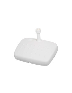 Stojan pre balkónové slnečníky 17 l - PVC biely | DOPPLER 2