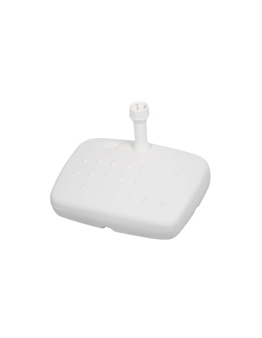 Stojan pre balkónové slnečníky 17 l - PVC biely | DOPPLER