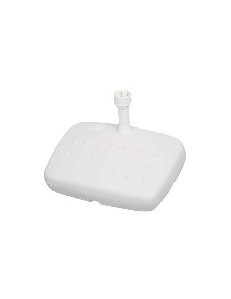 Stojan pre balkónové slnečníky 17 l - PVC biely | DOPPLER