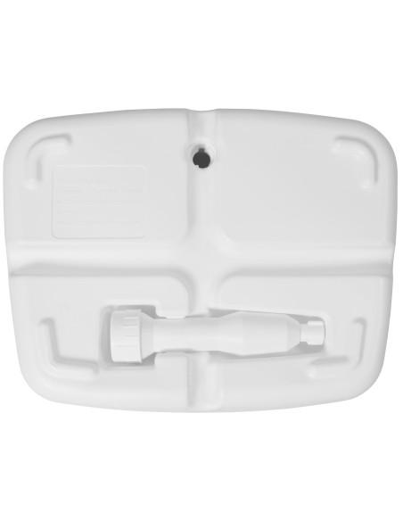 Stojan pre balkónové slnečníky 17 l - PVC biely | DOPPLER