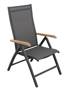 CONCEPT TEAK | Záhradné polohovacie kreslo FSC® | DOPPLER