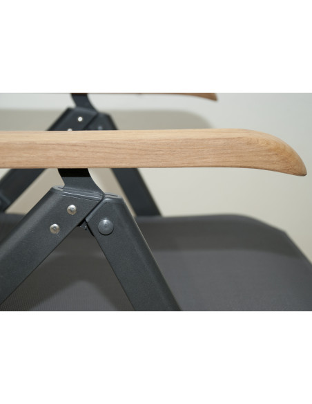 CONCEPT TEAK | Záhradné polohovacie kreslo FSC® | DOPPLER
